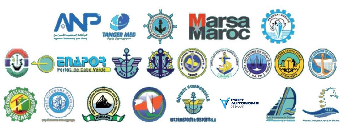 Logos des autorités portuaires et institutions partenaires de GAP