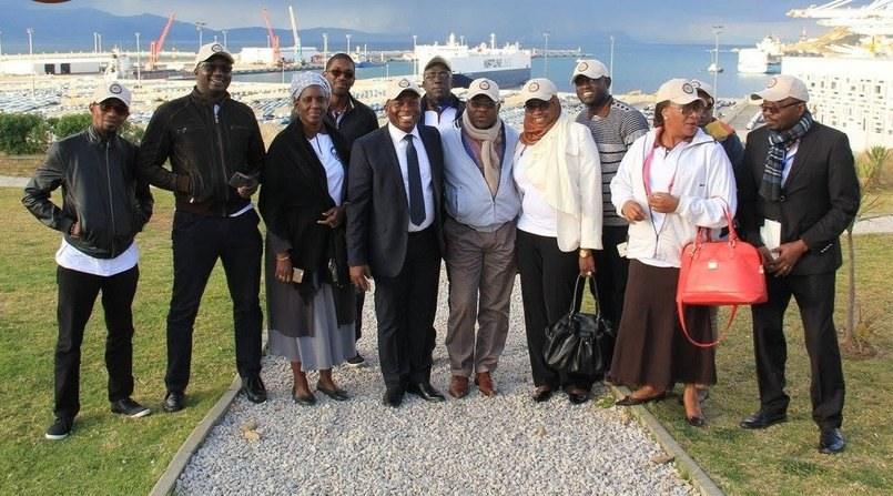 Délégation de cadres portuaires africains au complexe portuaire de Tanger Med